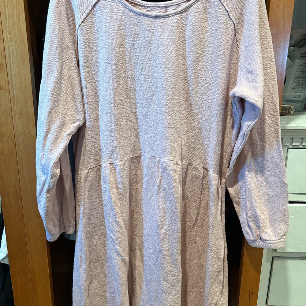 Roolee Soft Pink Kids Casual Dress